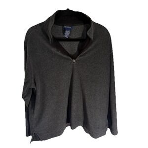 Catalina Womens quarter-zip fleece pullover in size XL